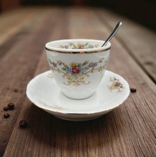 Kompotierka na lody lub desery Flower