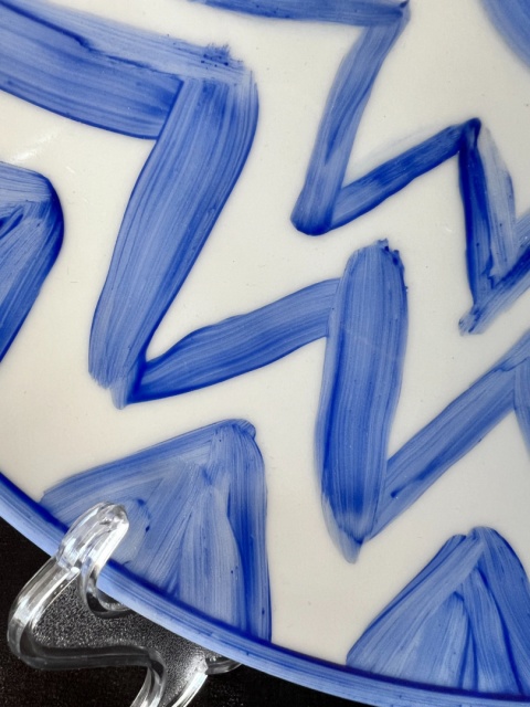 Patera porcelanowa recznie malowana