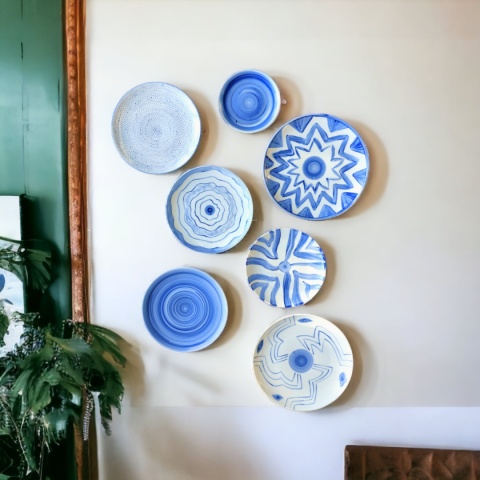 Patery porcelanowe ręcznie malowane