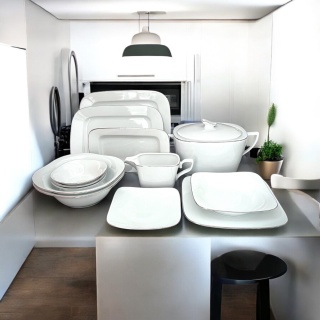 Serwis Obiadowy na 12 osób Aurora