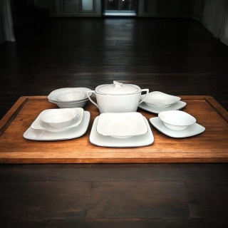 Serwis Obiadowy na 12 osób Aurora